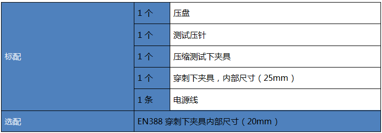 安全鞋压缩穿刺测试仪配件