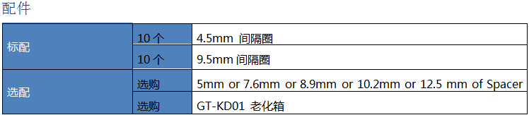 橡胶压缩形变测试仪配件